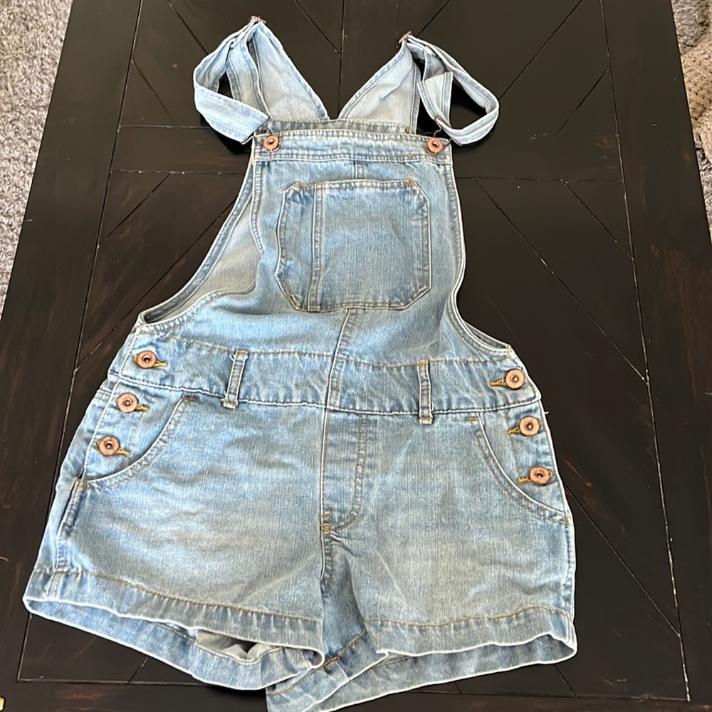 Cisono retro jean shirt overalls!